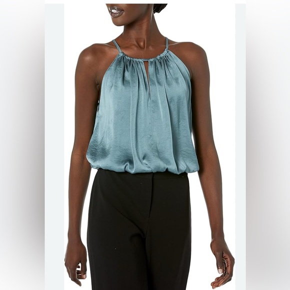 Theory Satin Halter Top - Picture 1 of 7